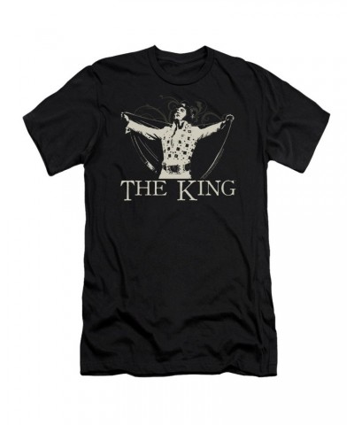 Elvis Presley Slim-Fit Shirt | ORNATE KING Slim-Fit Tee $5.40 Shirts