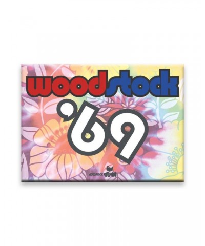 Woodstock 69 2.5" x 3.5" Flat Magnet $2.25 Decor