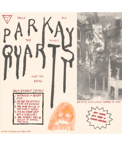 Parquet Courts TALLY ALL THE THINGS THAT YOU BROKE CD $2.52 CD