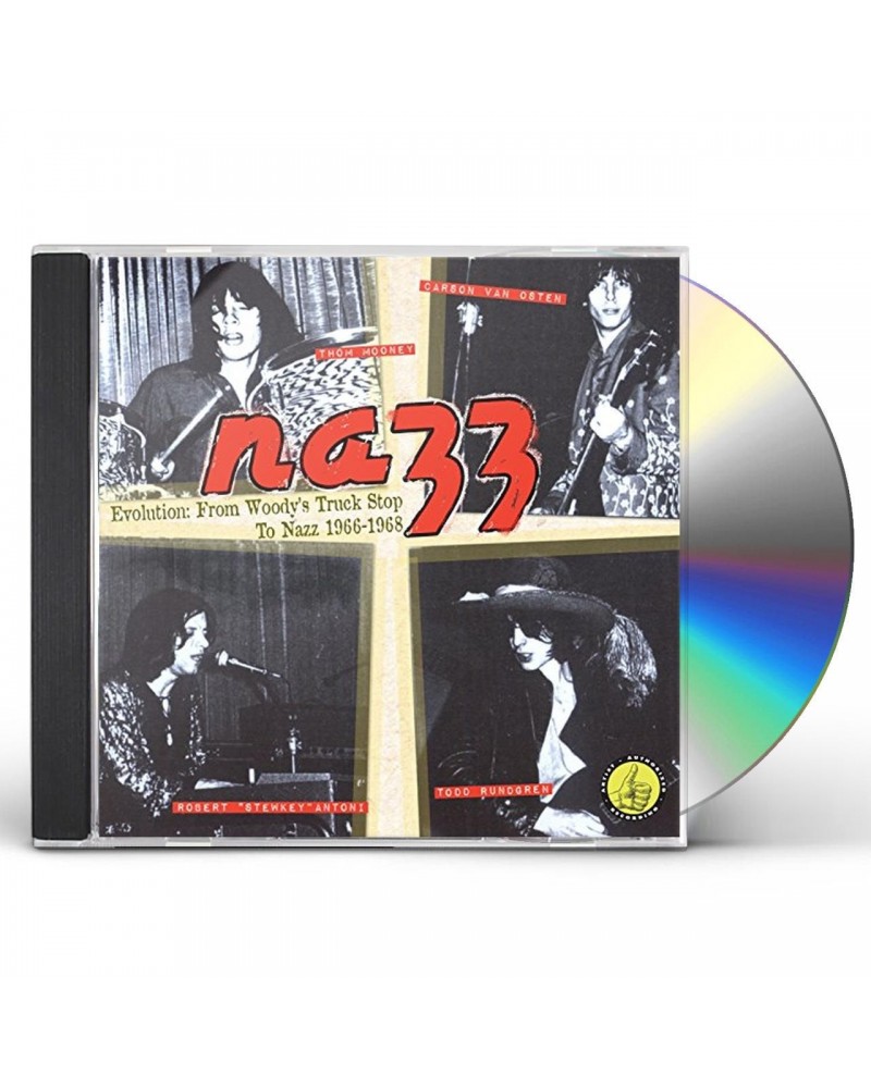 Nazz EVOLUTION: FROM WOODY'S TRUCK STOP TO NAZZ CD $7.50 CD