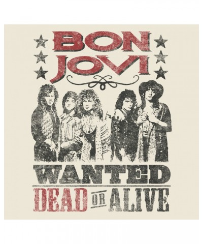 Bon Jovi T-Shirt | Wanted Dead or Alive Poster Shirt $10.38 Shirts