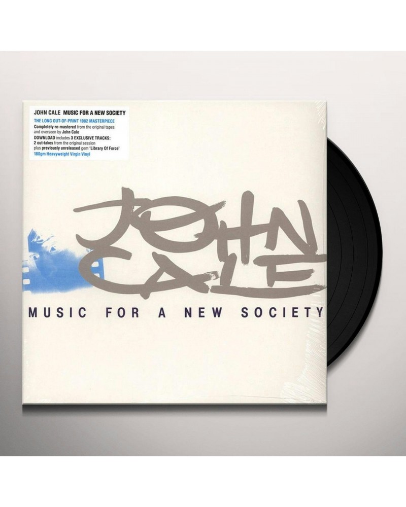 John Cale Music For A New Society Vinyl Record $9.99 Vinyl