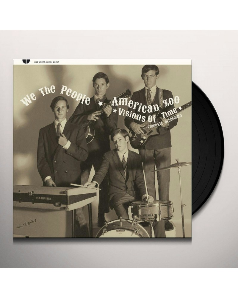 WE THE PEOPLE & AMERICAN ZOO VISIONS OF TIME: COMPLETE RECORDINGS Vinyl Record $11.99 Vinyl