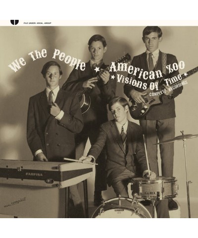 WE THE PEOPLE & AMERICAN ZOO VISIONS OF TIME: COMPLETE RECORDINGS Vinyl Record $11.99 Vinyl