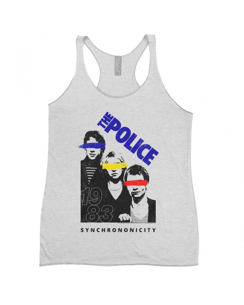 The Police Ladies' Tank Top | The Trio 1983 Concert Shirt $9.26 Shirts