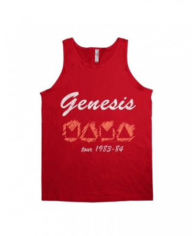 Genesis Unisex Tank Top | Mama Tour 1983-84 Image Distressed Shirt $8.98 Shirts