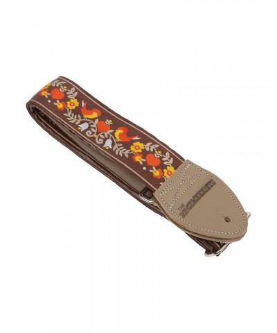 The Decemberists SOULDIER LOVEBIRDS GUITAR STRAP - BROWN $20.28 Instruments