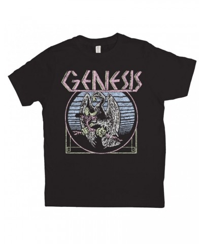 Genesis Kids T-Shirt | Pastel Vintage Logo Distressed Kids Shirt $7.34 Kids