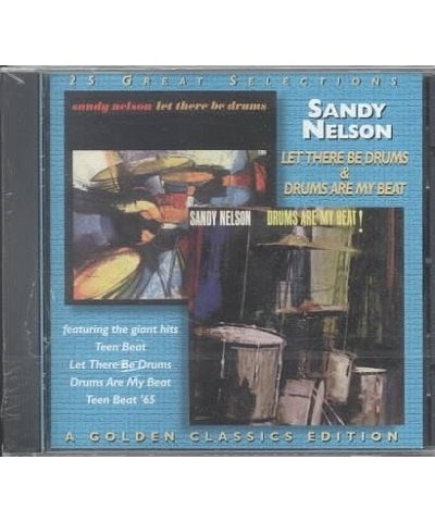 Sandy Nelson Let There Be Drums/Drums Are My Beat CD $6.34 CD