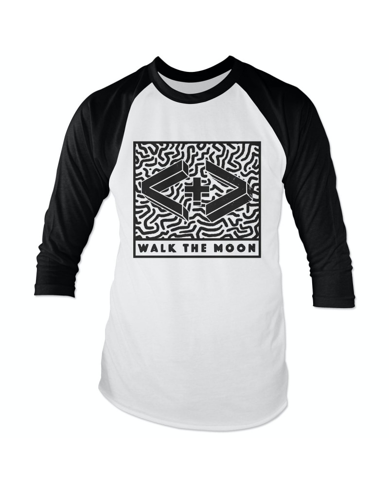 WALK THE MOON 3D Logo Baseball Tee $7.50 Shirts