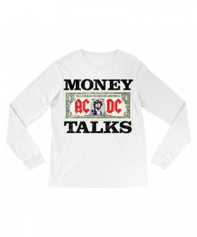 AC/DC Long Sleeve Shirt | Money Talks Design Shirt $12.28 Shirts