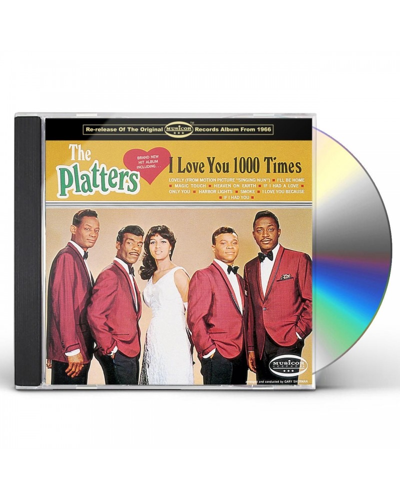 The Platters I LOVE YOU 1000 TIMES CD $5.85 CD