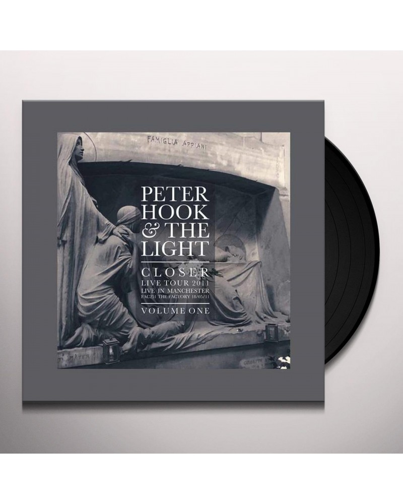 Peter Hook and The Light CLOSER LIVE TOUR 2011 - LIVE IN MACHESTER VOL. 1 Vinyl Record $8.16 Vinyl