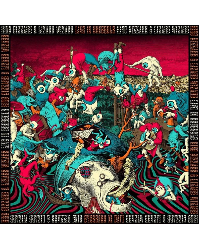 King Gizzard & The Lizard Wizard LP Vinyl Record - Live In Brussels '19 (Fuzz Club Official Bootleg) $23.00 Vinyl