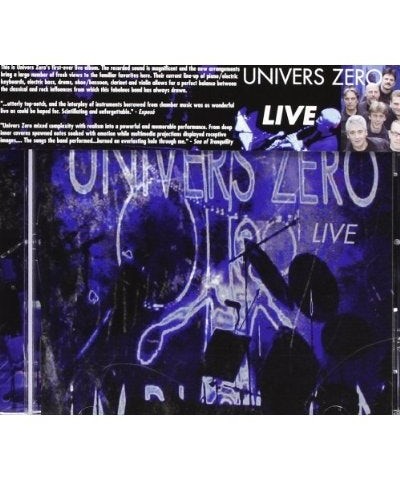 Univers Zero LIVE CD $7.70 CD