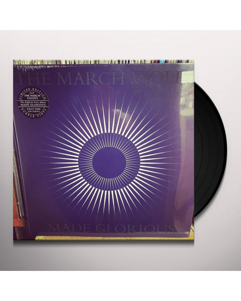 The March Violets MADE GLORIOUS Vinyl Record $11.40 Vinyl