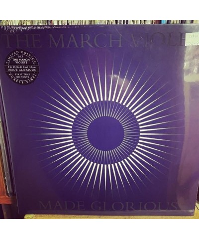 The March Violets MADE GLORIOUS Vinyl Record $11.40 Vinyl