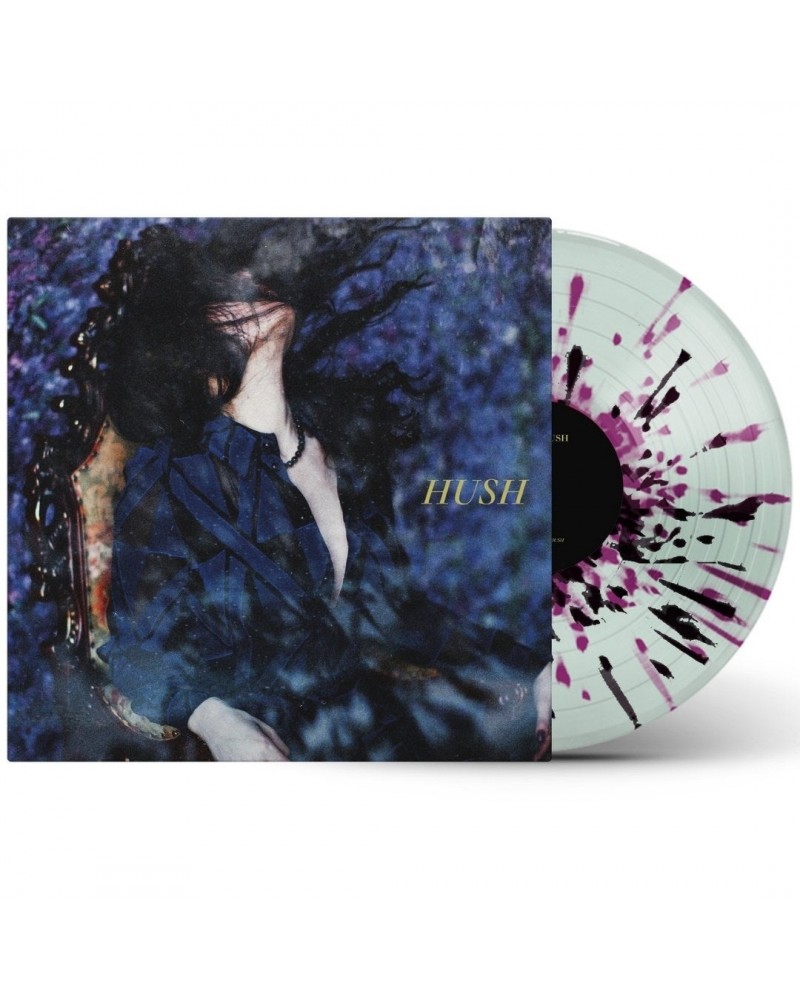 Slow Crush “Hush" LP (White w/Orchid & Black Vinyl)*LIMITED EDITION* Vinyl in Gatefold Sleeve $8.00 Vinyl