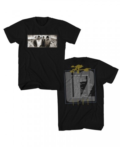 U2 T-Shirt | Joshua Tree Europe Tour ’87 US Shirt (Reissue) $11.68 Shirts