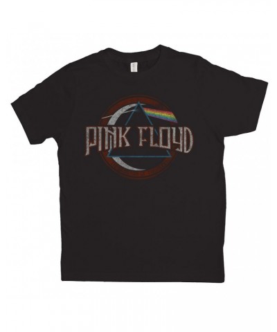 Pink Floyd Kids T-Shirt | Dark Side Of The Moon Design Distressed Kids Shirt $11.48 Kids