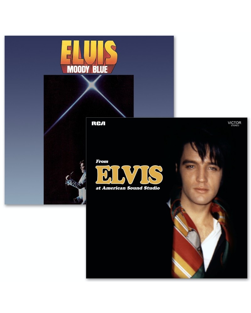 Elvis Presley Moody Blue and From Elvis At American Sound FTD CD Bundle $24.28 CD