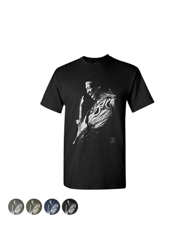 Jimi Hendrix Axis Guitar T-Shirt $12.60 Shirts