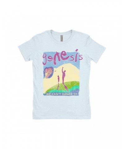 Genesis Ladies' Boyfriend T-Shirt | 1991 We Can't Dance Concert Shirt $8.48 Shirts