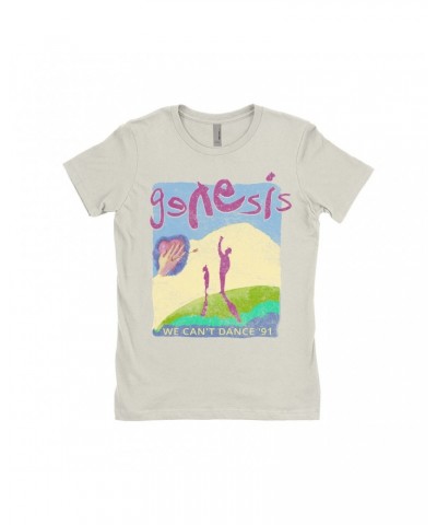 Genesis Ladies' Boyfriend T-Shirt | 1991 We Can't Dance Concert Shirt $8.48 Shirts