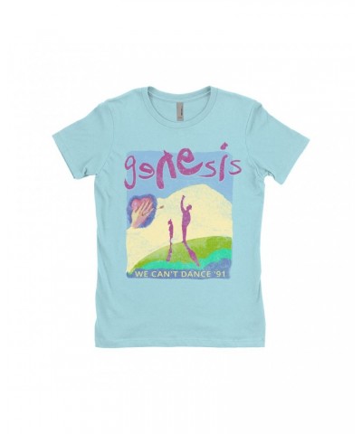 Genesis Ladies' Boyfriend T-Shirt | 1991 We Can't Dance Concert Shirt $8.48 Shirts