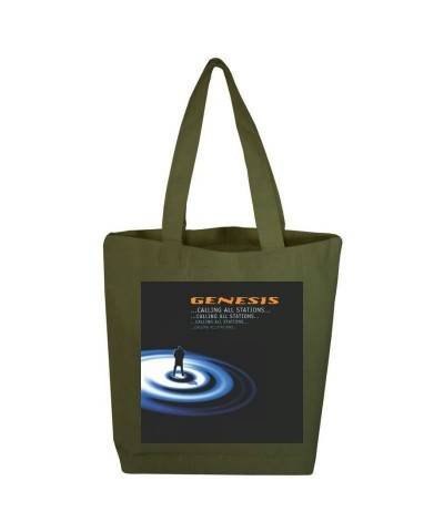 Genesis Calling All Stations Olive Tote Bag $8.20 Bags