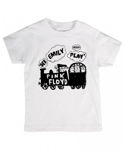 Pink Floyd Kids T-Shirt | See Emily Play Train Sketch Kids T-Shirt $11.73 Kids